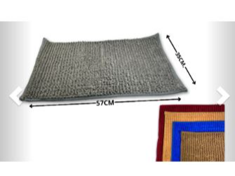 alfombra de baño