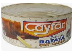 cayfar dlce batata lata 5kg
