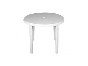 Mesa plástica redonda 1metro