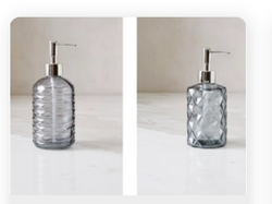 Dispenser para jabón vidrio