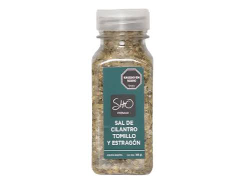 shio  sal de cilantro tomillo y estrafgon  168grs