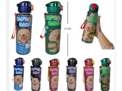 botella capibara 23cm alto