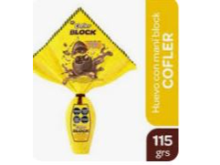 block huevo de pascua 115grs