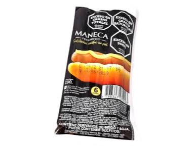 Salchicha maneca x6 cajax20