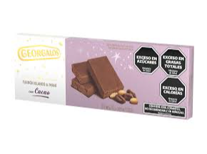 georgalo turron chcolate 80grs