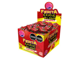 Fierita chicles caja x 100 unid