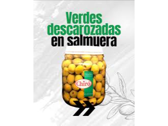 Chiro aceitunas en salmuera 500 grs