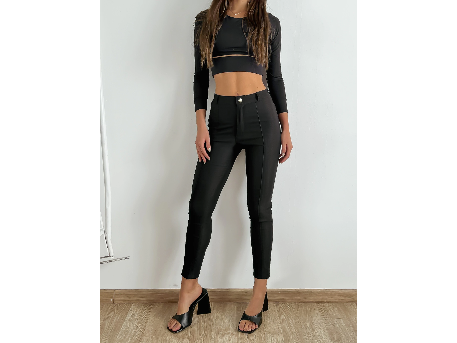 pantalon bengalina negro 1y3