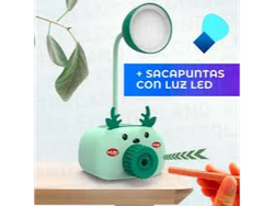 Velador sacapuntas a carga usb