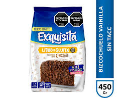 Exquisita biscochuelo chocolate 450 grs