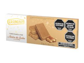 georgalo turron blamdo dlce de leche 80grs
