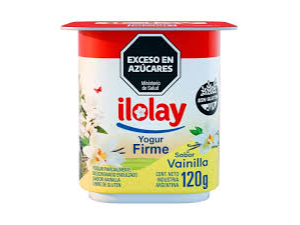 iloay cremoso vainilla 120grs x12 postes