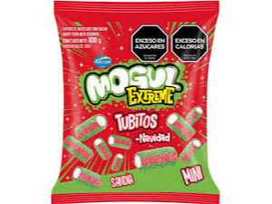 mogul tubitos navidad sandia 100grs