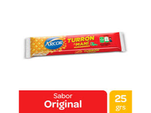 Arcor turrón clásico x50