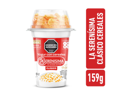 Serenísima yogurt con cereal