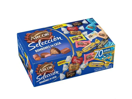 Selección bombones arcor