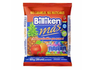 Billiken masticables 600 grs