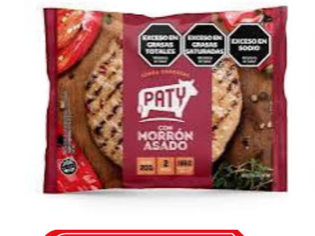 Paty sabor morrón asado