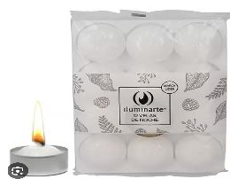 ILUMINARTE VELAS DE NOCHE X12