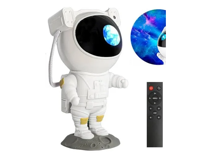 Proyector astronauta parlante