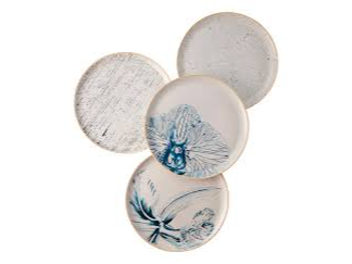 Corona cattleya cerámica colombiana 21cm