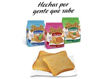 Manieri tostadas 200 grs x6 unidades