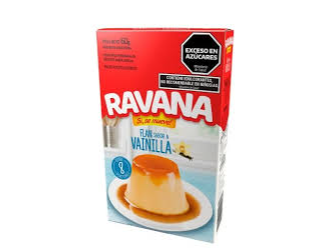 Ravana flan vainilla .dulce de lechex6 unidades abona 890 cada uno