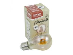 Candela clásico filamento 4w luz calida