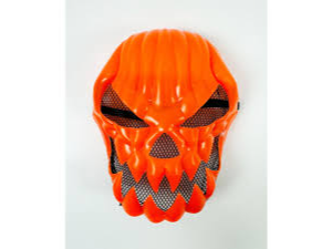 mascara calabaza  plastica