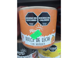 Milagros del sol dulce de leche con naranja 500 grs