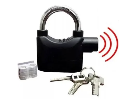 Candado con alarma