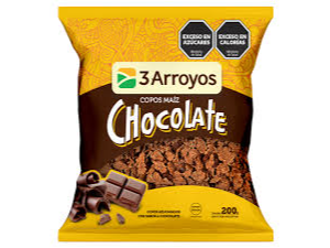 3 arrollos cereal chocolate 180 grsx6