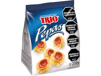 Trío pepas 200 grs x 6 unidades