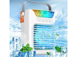 LUO MINI AIR COOLER... LLEVA HIELO Y AGUA