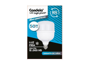 Lámpara candela 50 w