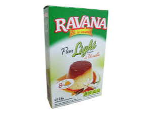 Ravana flan light x 6 unidades