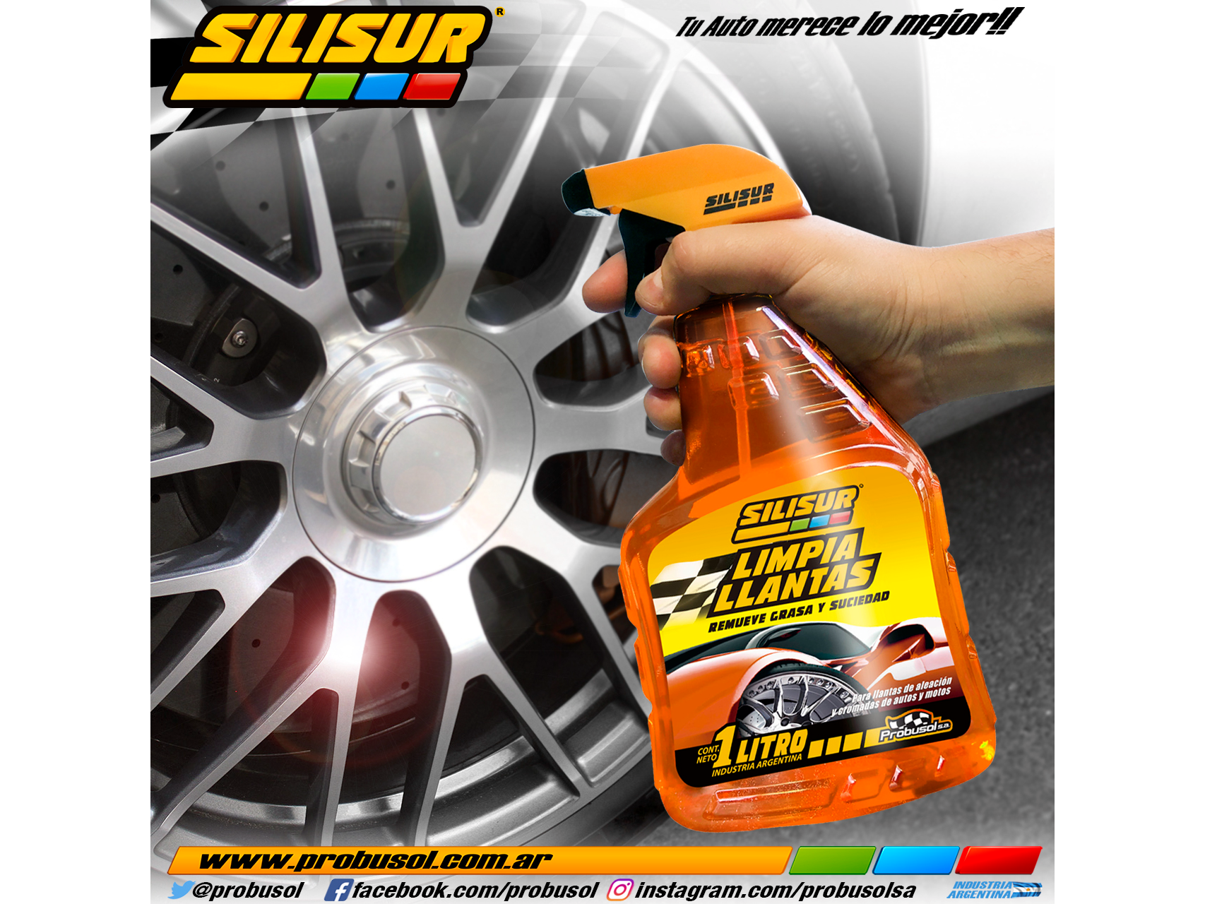 Silisur Limpia llantas