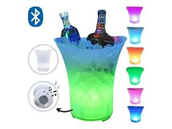 FRAPERA parlante con luz Bluetooth