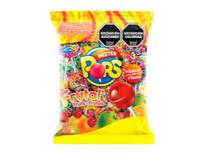 Mister pop chupetines 625grs
