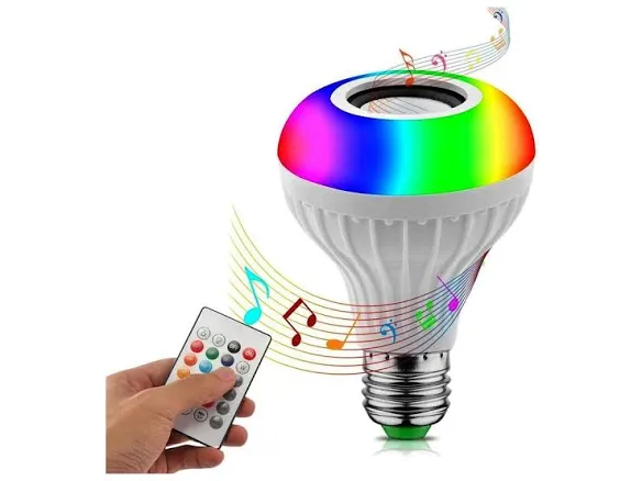 Foco colores parlante Bluetooth