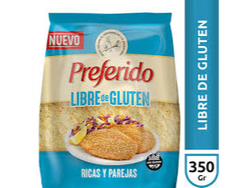 Preferido pan rallado 350 grs
