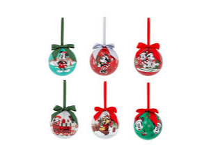 bola navideña disney con perfume