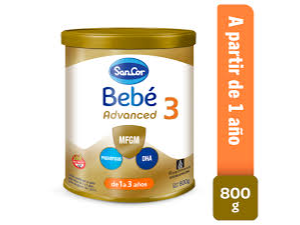 SanCor bebe 3 advance x800 grs