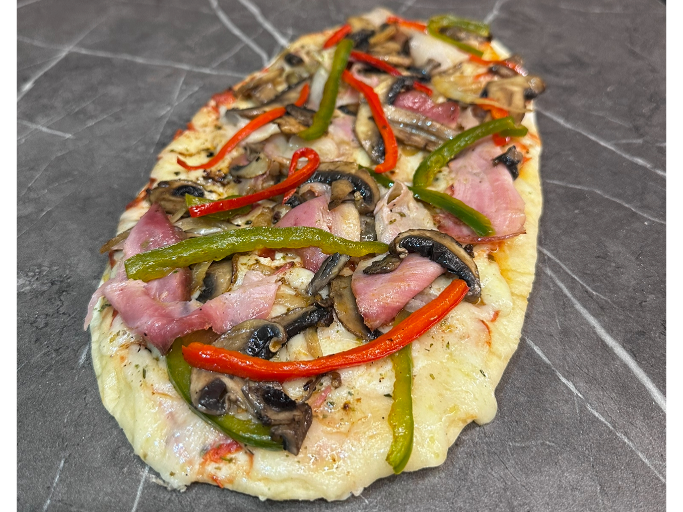 PANCETA Y HONGOS