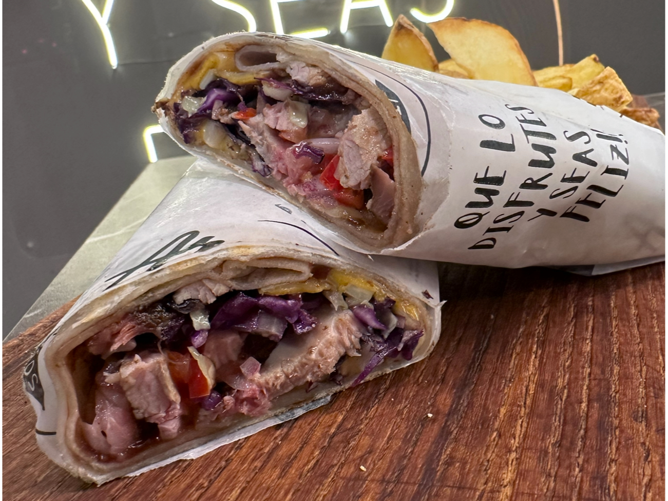 GRAN BBQ (burrito)