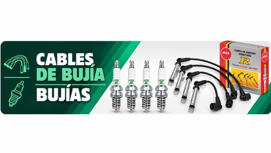 CABLES DE BUJIA Y BUJIAS