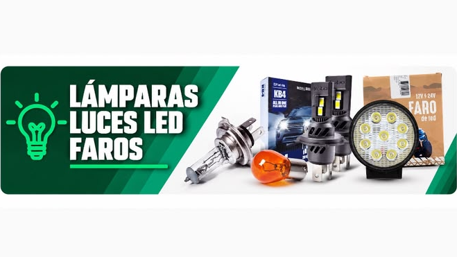 LAMPARAS-LUCES LED-FAROS