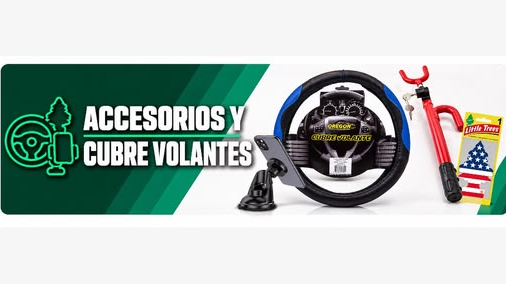 ACCESORIOS Y CUBRE VOLANTES