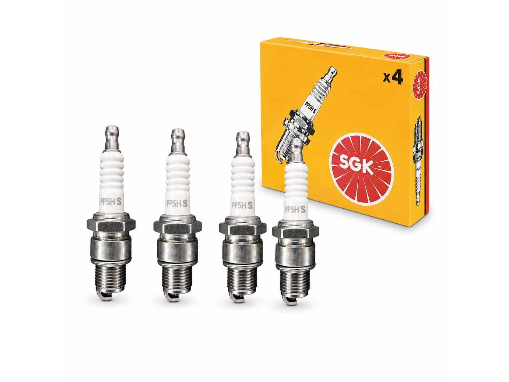 BUJIAS NGK ROSCA CORTA BP5HS X4