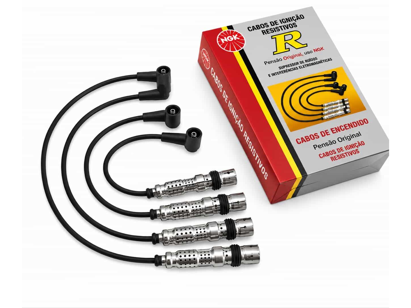 CABLES DE BUJIAS NGK STV25 FOX-SURAN-GOL TREND-VOYAGE-BORA 2.0-GOL POWER 1.4